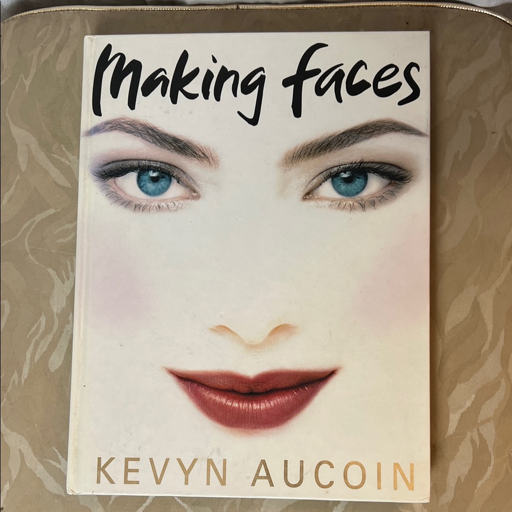 Kevyn Aucoin 'Making Faces' Makeup Guide Book First Edition Hardcover
